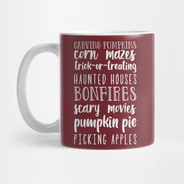 Fun Fall Things by FontfulDesigns